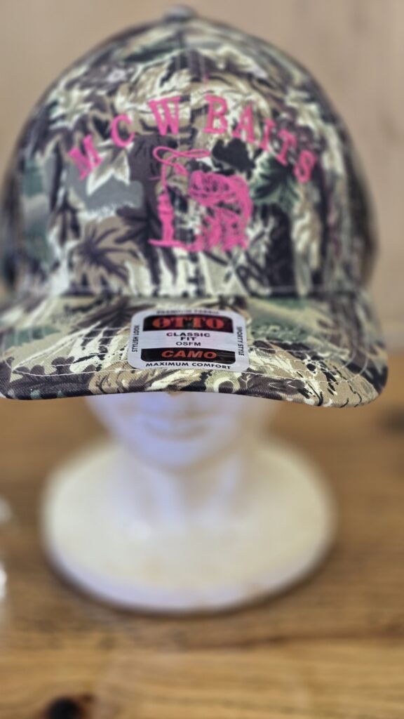 MCW WOMEN'S Camo Hat w/Pink Logo