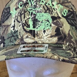 MCW ADULT Camo Hat w/Lime Green Logo